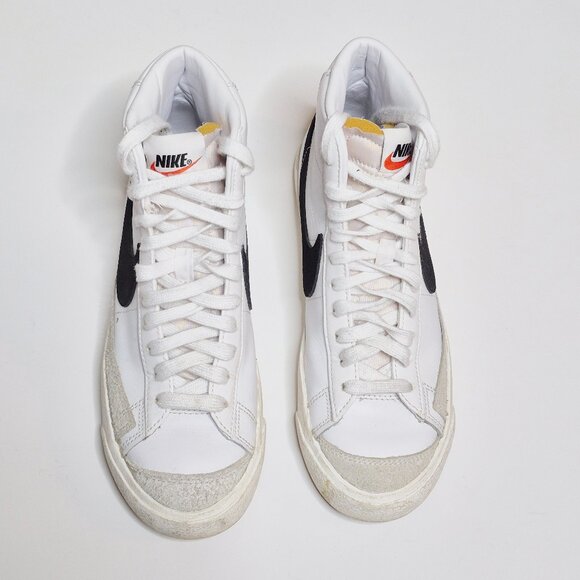 Women's Nike Blazer Mid '77 Vintage White/Black - Picture 2 of 7